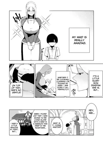 [Ikinuki.] Kyonyuu Muhyoujou Deka Maid ni Muchi na Boku wa Nanika Sareteru. | My Huge, Big-Breasted Deadpan Maid Is Doing Something to My Innocent Self Fhentai - Page 3