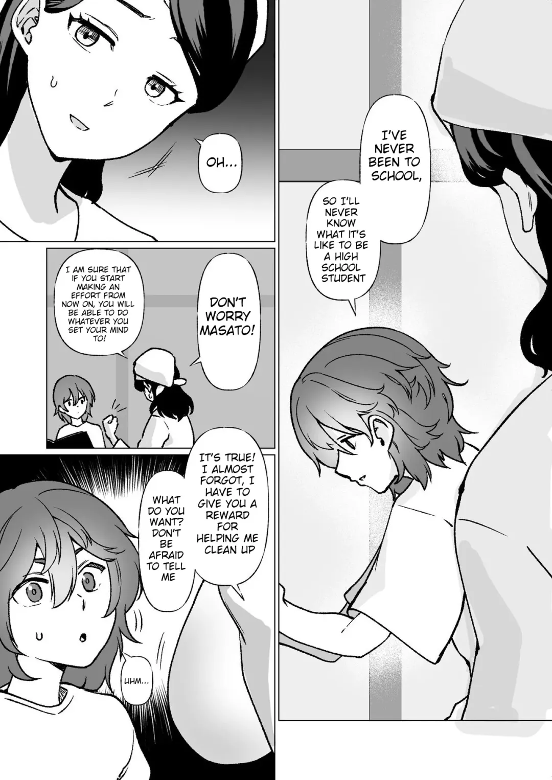 [Katano Chika] -The night I gave myself to my son, at the bus stop- Fhentai - Page 29
