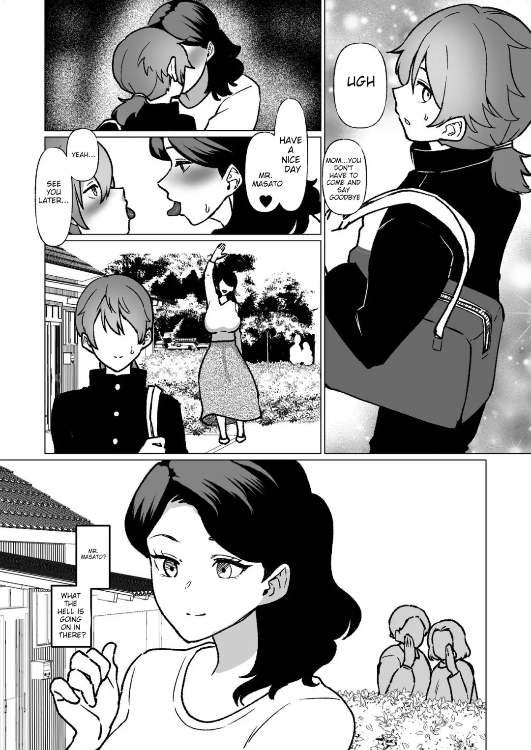 [Katano Chika] -The night I gave myself to my son, at the bus stop- Fhentai - Page 54