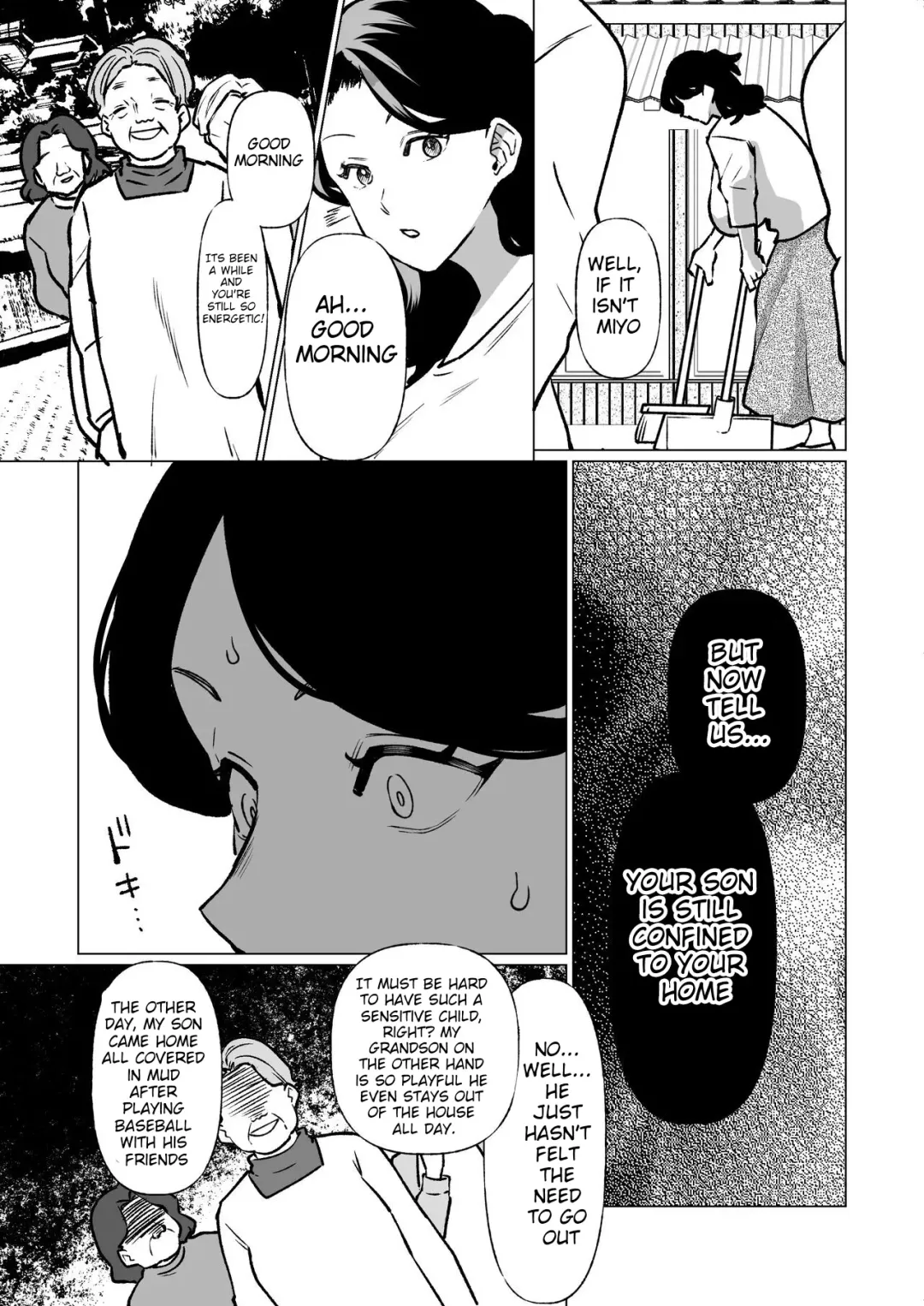[Katano Chika] -The night I gave myself to my son, at the bus stop- Fhentai - Page 7