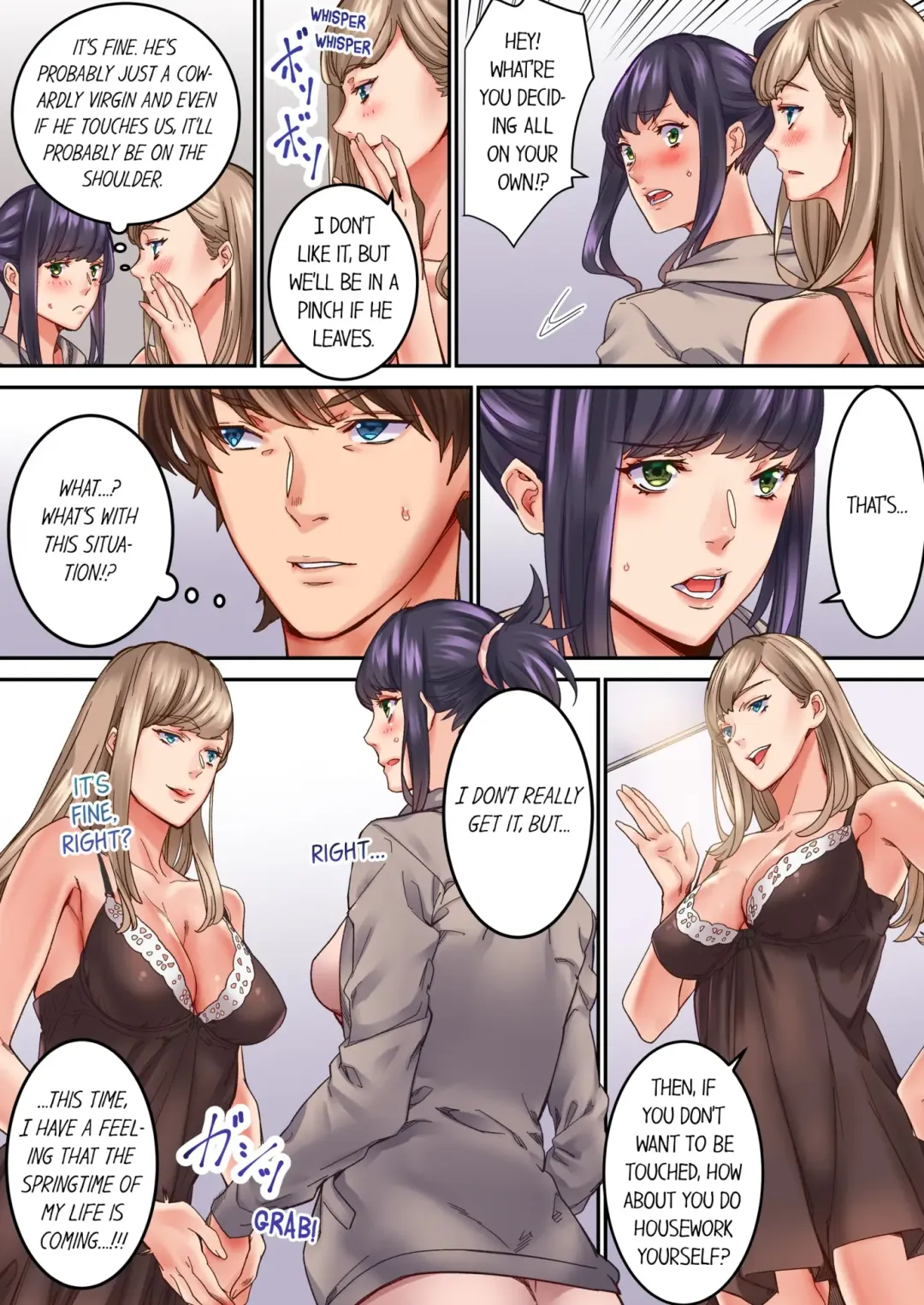 [Ouma] "1 Funkan Dake Rete mo īyo … " Shea Hausu no Himitsu Rūru 1 | The Share House's Secret Rule 1 (decensored) Fhentai - Page 11