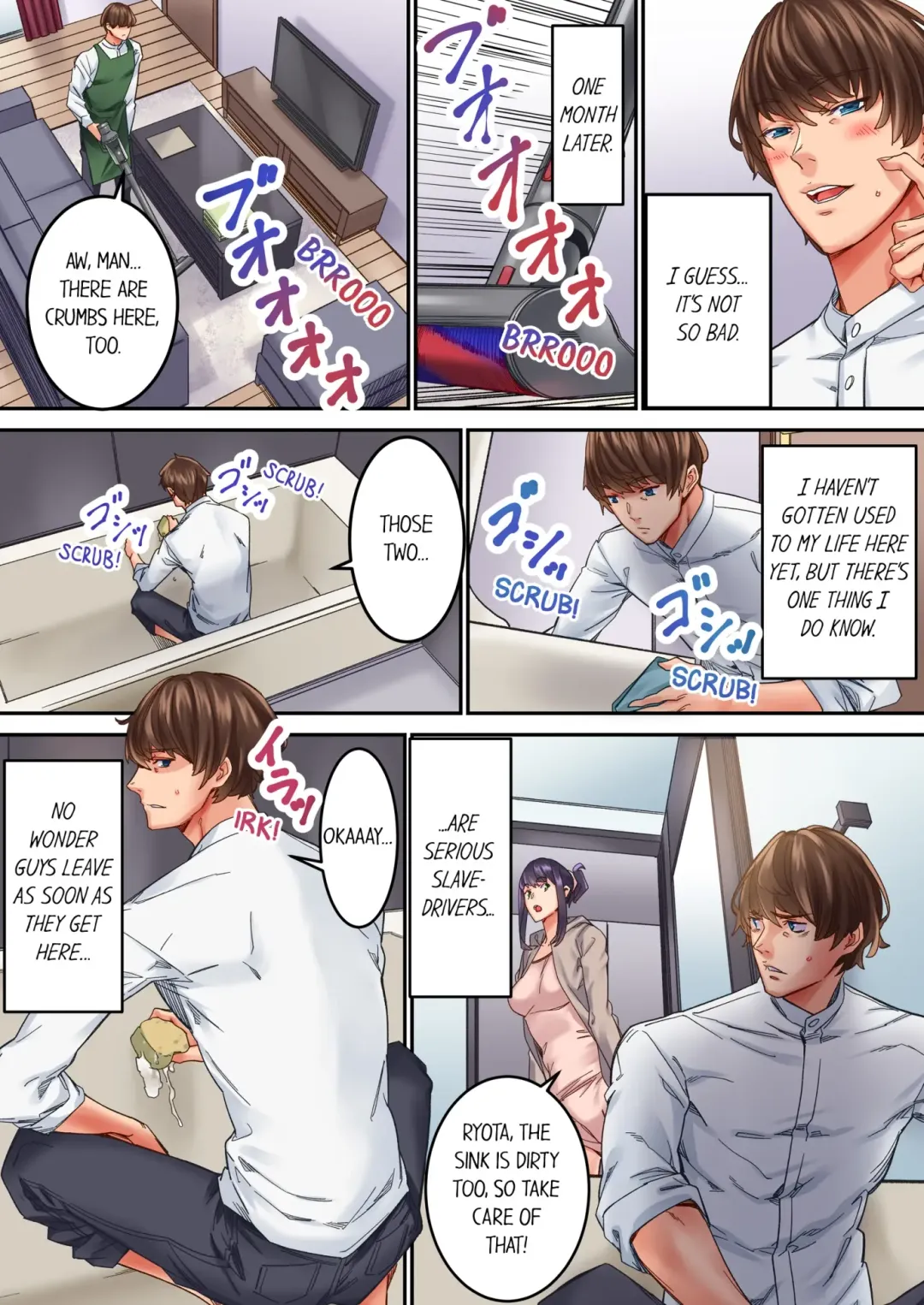 [Ouma] "1 Funkan Dake Rete mo īyo … " Shea Hausu no Himitsu Rūru 1 | The Share House's Secret Rule 1 (decensored) Fhentai - Page 7