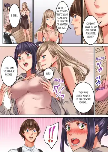 [Ouma] "1 Funkan Dake Rete mo īyo … " Shea Hausu no Himitsu Rūru 1 | The Share House's Secret Rule 1 (decensored) Fhentai - Page 10