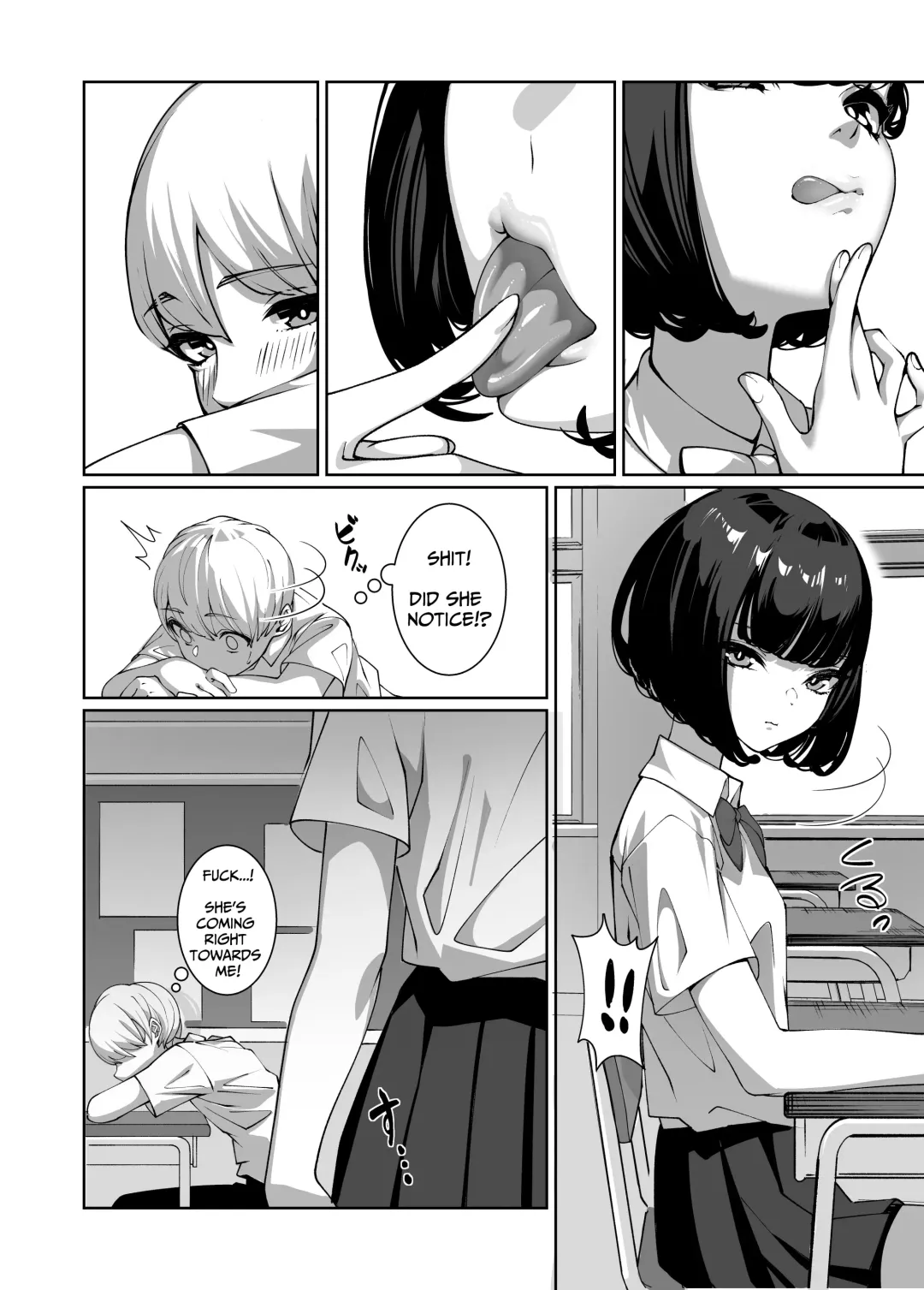 [Sena Rinko] Suki na Anoko ni Nametsukusareru | Licked To The Boner By My Crush Fhentai - Page 3