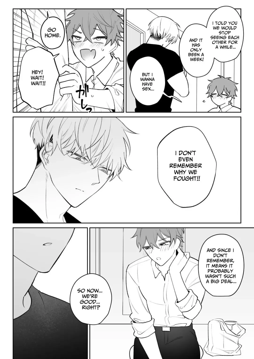 [Shiwo.] My Horny Boyfriend Won't Listen To Me Fhentai - Page 5