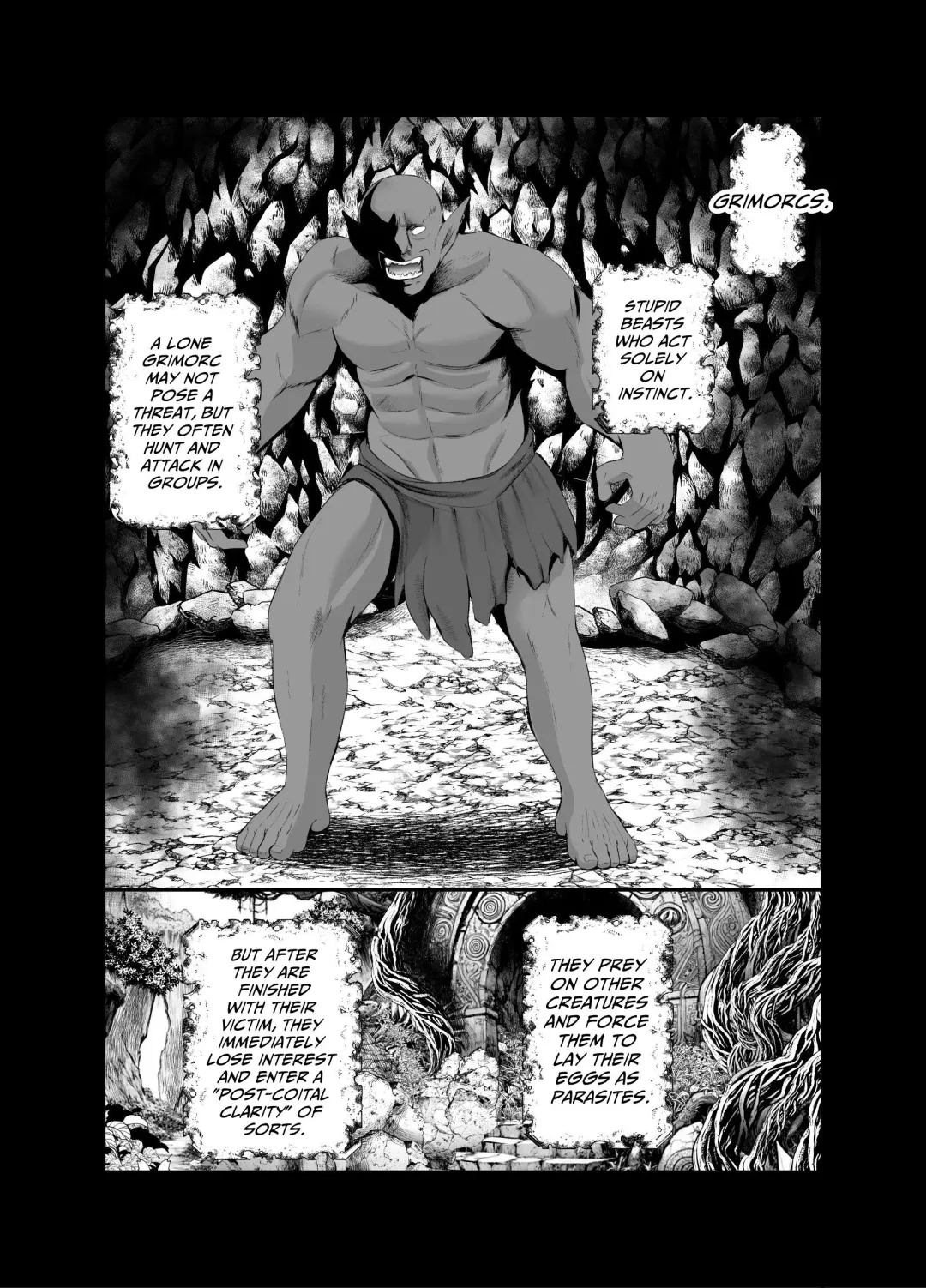 [Souichi Keishi] Ravished and Corrupted by Monsters in a Magic Love Spring ~Wizard's Defeat~ Fhentai - Page 6