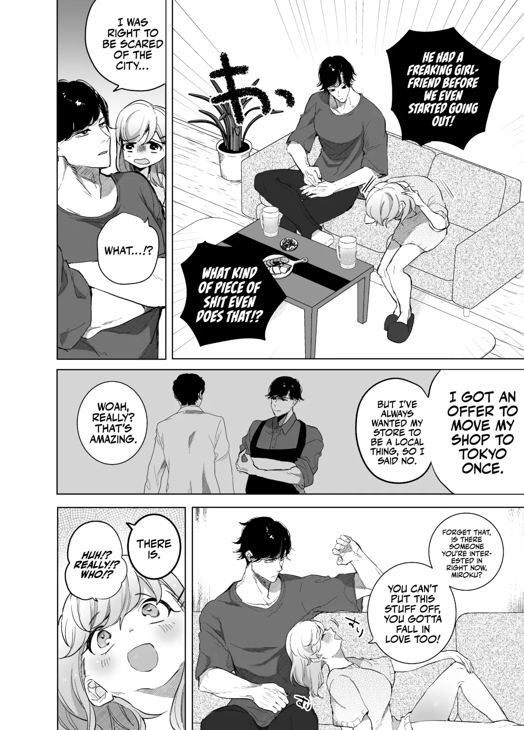 Joukyou Shippai shite Jimoto ni Modottara Osananajimi ga mattemashita。 Fhentai - Page 10