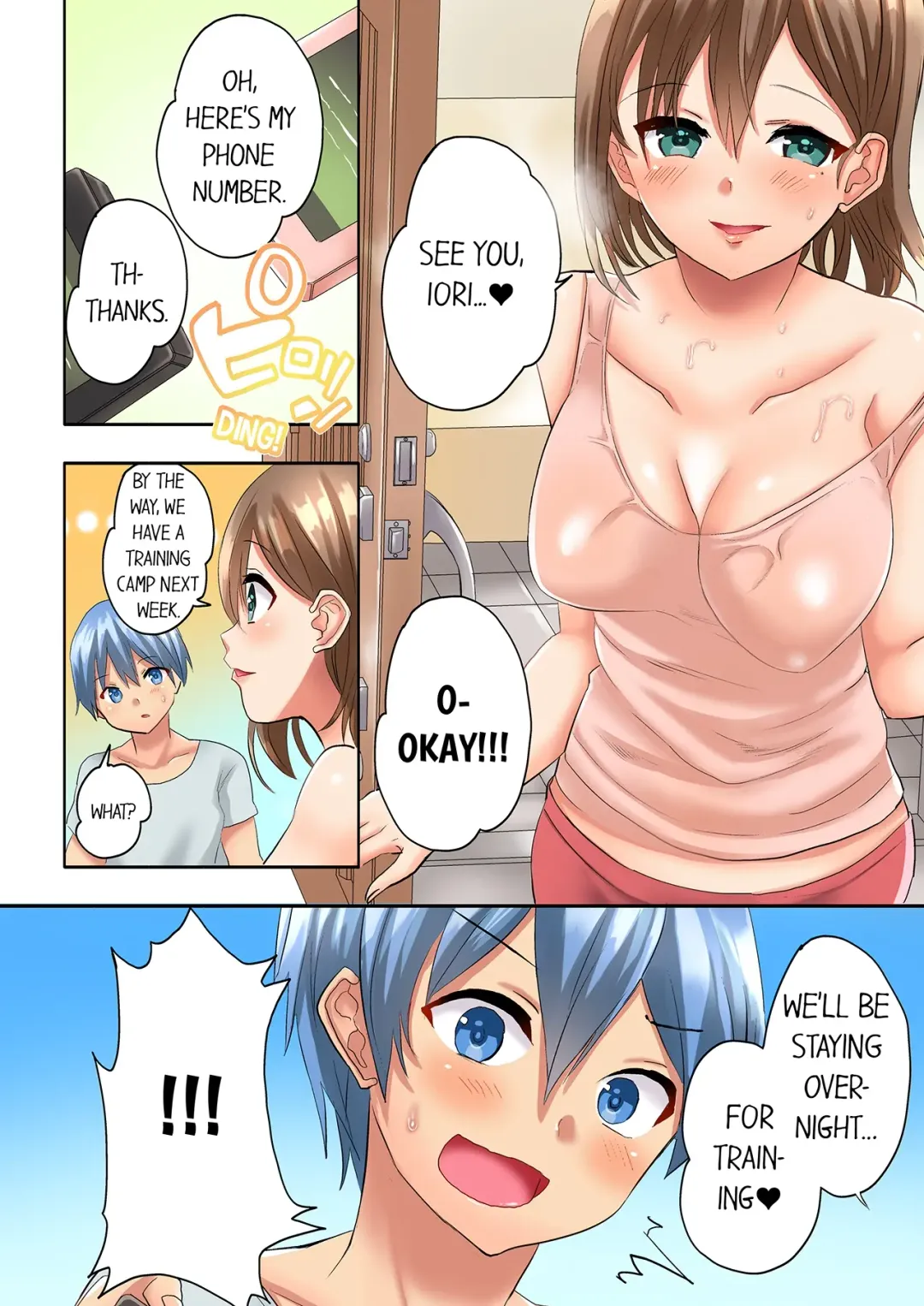 [Kazutaro] Hitozuma Volley-bu no Asedaku SEX ~Shower Abinagara Mitchaku Shichau? 1-4 | Married Women's Volleyball Club Sweaty Sex - We're Being Glued Together While Taking A Shower? 1-4 Fhentai - Page 51