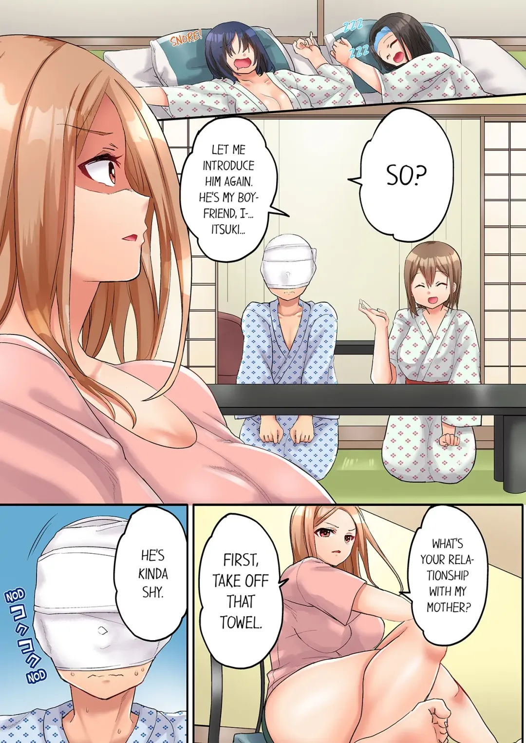 [Kazutaro] Hitozuma Volley-bu no Asedaku SEX ~Shower Abinagara Mitchaku Shichau? 1-4 | Married Women's Volleyball Club Sweaty Sex - We're Being Glued Together While Taking A Shower? 1-4 Fhentai - Page 90