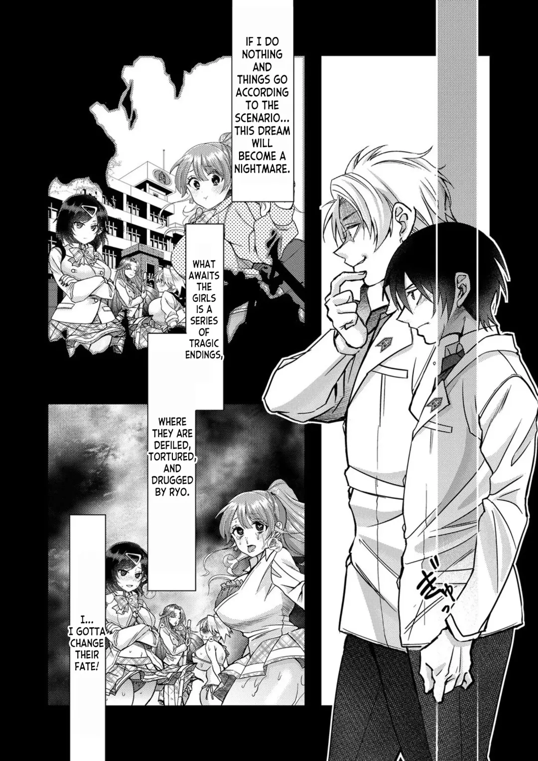 [Satsuki Asha] Eroge Sekai ni Tensei Shita ore ga, Oshi e no ai de Netorare Hiroin o Shiawaseni Suru. ch.1-6 Fhentai - Page 45