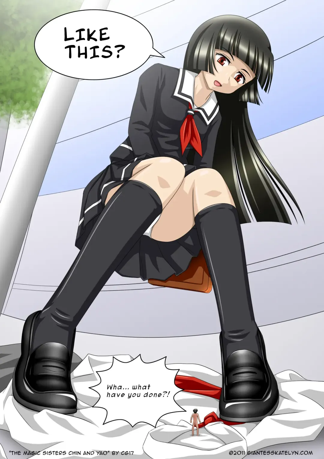 [Cg17] The Magic Sisters 1-2 + The Big Bad Wolf Fhentai - Page 14