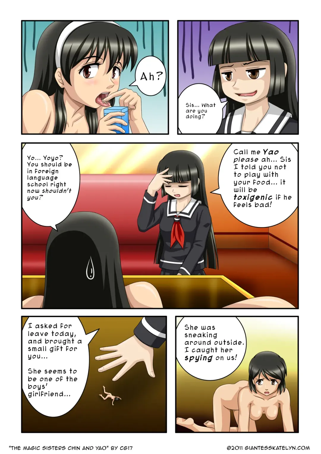 [Cg17] The Magic Sisters 1-2 + The Big Bad Wolf Fhentai - Page 24