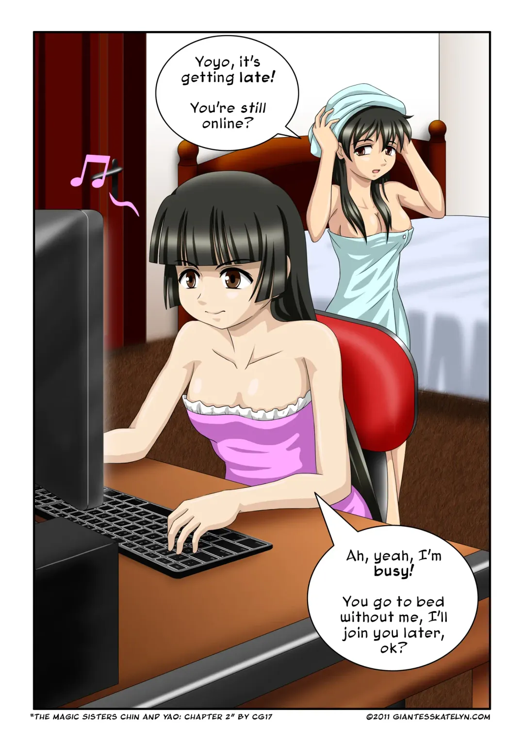 [Cg17] The Magic Sisters 1-2 + The Big Bad Wolf Fhentai - Page 33