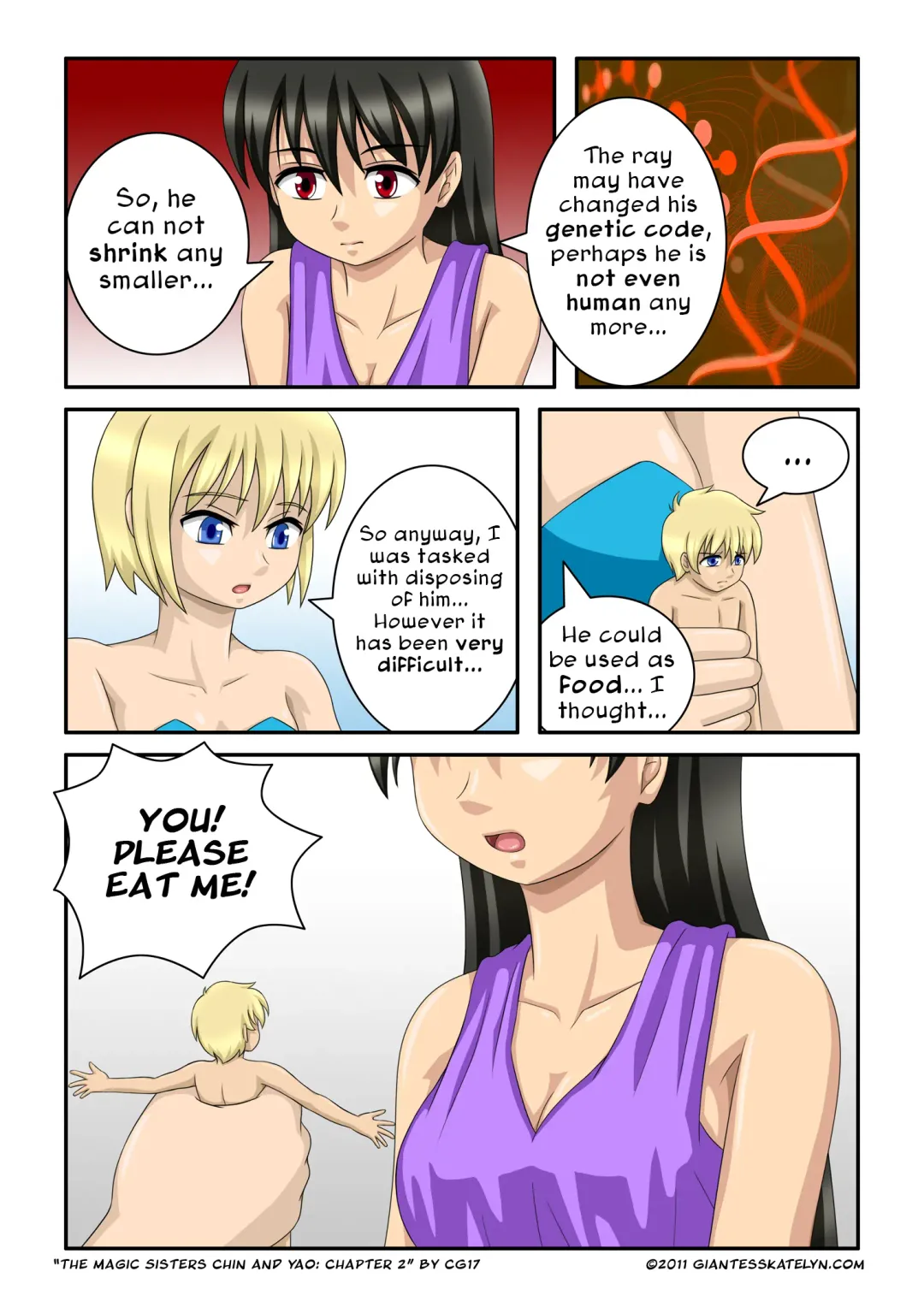 [Cg17] The Magic Sisters 1-2 + The Big Bad Wolf Fhentai - Page 43