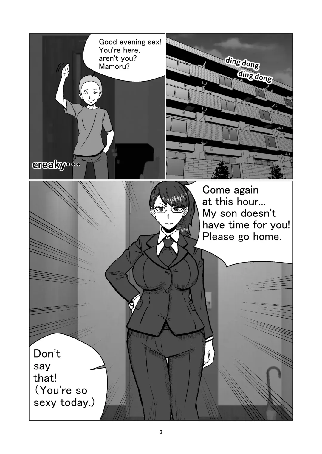 Education mom is cuckolded by her sonüfs bullying classmate Fhentai - Page 3