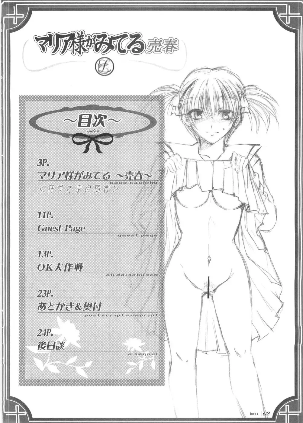 [Kappa Yoshimi - Mizuryu Kei - Yahiro] Maria-sama ga miteru ~Baishun~ Fhentai - Page 3