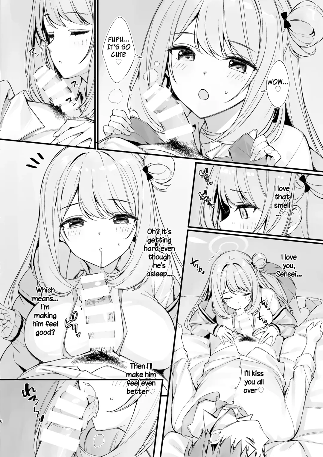 [Oryou] Sensei, Nechattan desu ka? Osocchattemo Ii desu ka? | Sensei, are you sleeping? May I assault you? Fhentai - Page 5