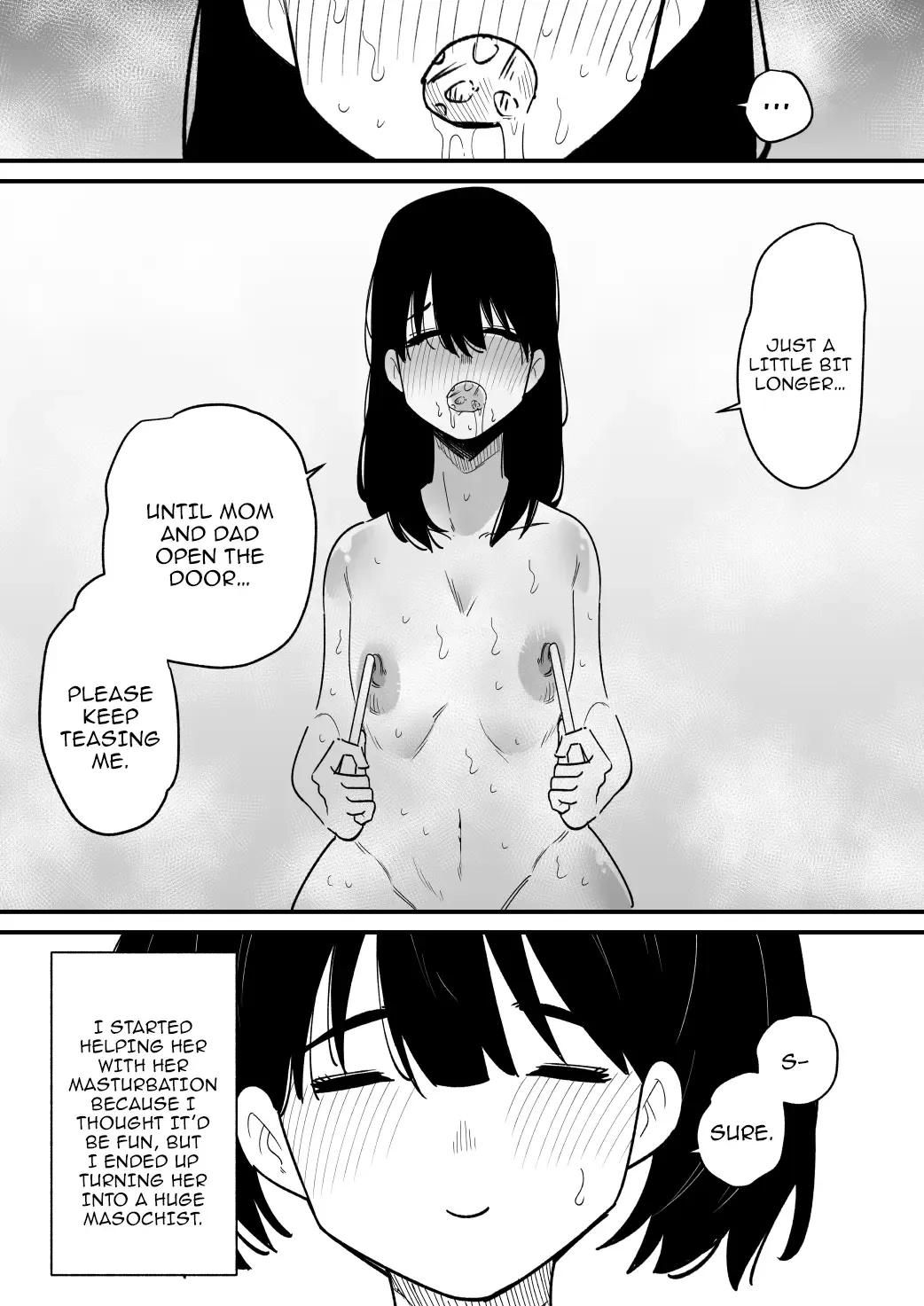 Chikubi Kaihatsu Zumi no Onee-chan o Kyou mo Chikubi dake Choukyou Shite Ageru | Today I'm Only Going to Train the Nipples of My Sister Who's Thoroughly Conditioned to Feel Pleasure from Her Nipples Fhentai - Page 26
