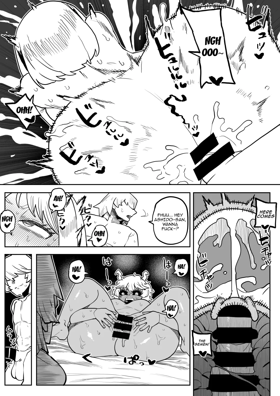 [Oekaki Kaki] Teisou Gyakuten Mono Uraraka & Ashido no Baai | Inverted Morality Hero Academia ~ Uraraka and Ashido's Case Fhentai - Page 10