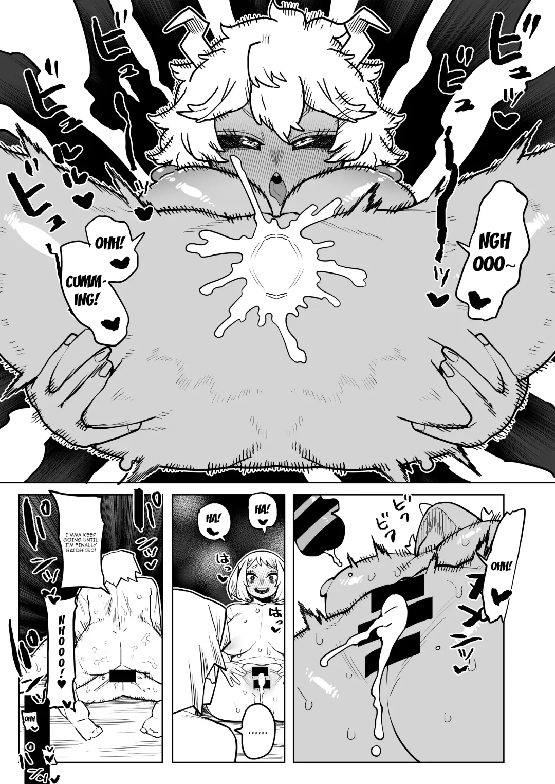 [Oekaki Kaki] Teisou Gyakuten Mono Uraraka & Ashido no Baai | Inverted Morality Hero Academia ~ Uraraka and Ashido's Case Fhentai - Page 12