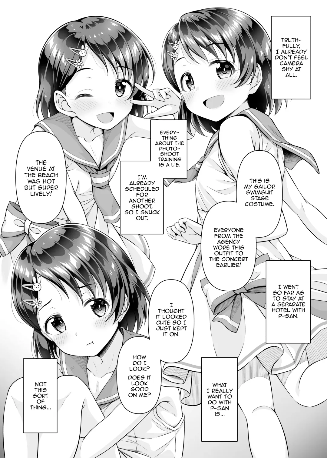 [Samidare Setsuna] Live no Ato, Bed no Ue, Chie no Zenbu. ~Futarikiri no Satsuei Lesson~ | After the Concert, On the Bed, All of Chie. ~One-on-One Photography Lesson~ Fhentai - Page 5