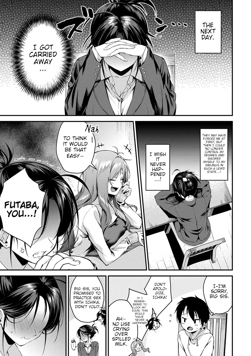 [Kurokura Eri] Onee-san-tachi to Sex Shiyo - Let's SEX with Sisters Ch. 3 Fhentai - Page 37