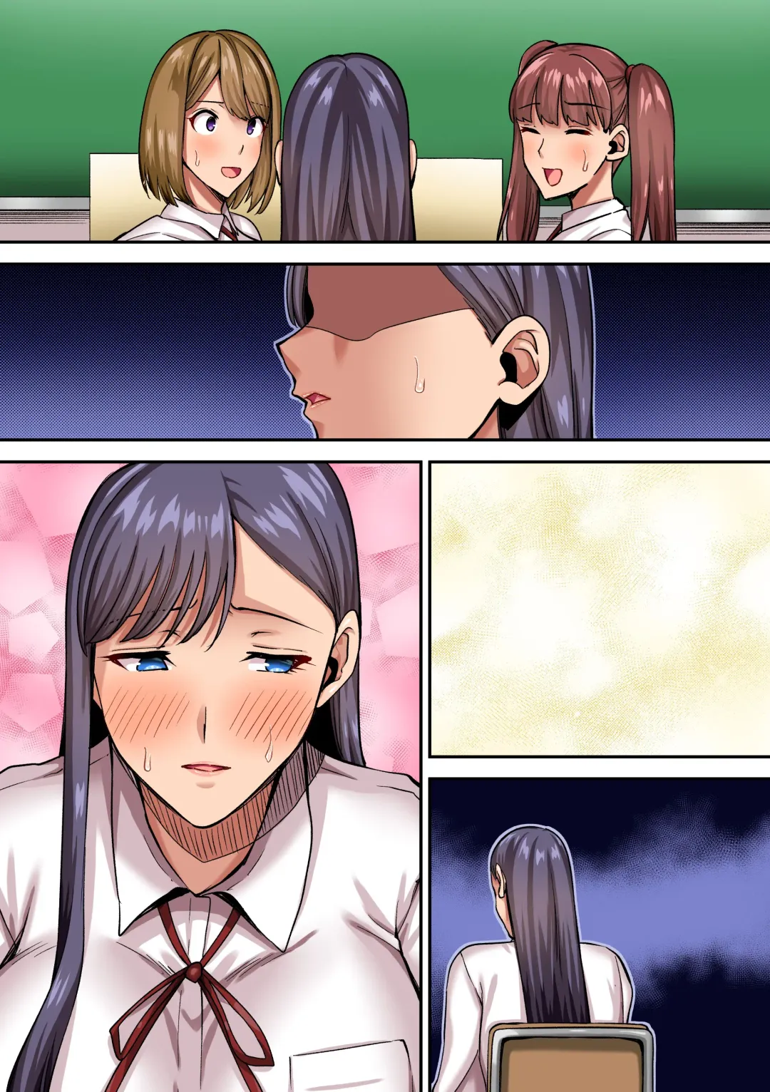 Majime-kei Yuutousei, Kashiwagi Saia no Himitsu ~Ojisan ni Karada o Suki Houdai sarete Ochite iku Watashitachi~ Fhentai - Page 42