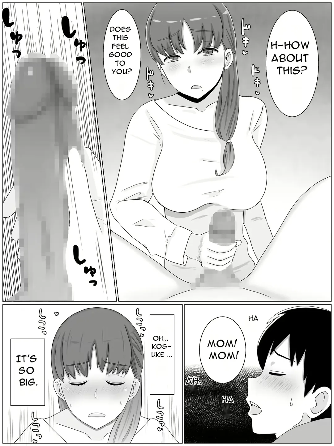 [Saimon K] Kaa-san to Shitai Koto ~ Musuko no Kodane de Haramu Kyonyuu Haha Fhentai - Page 10