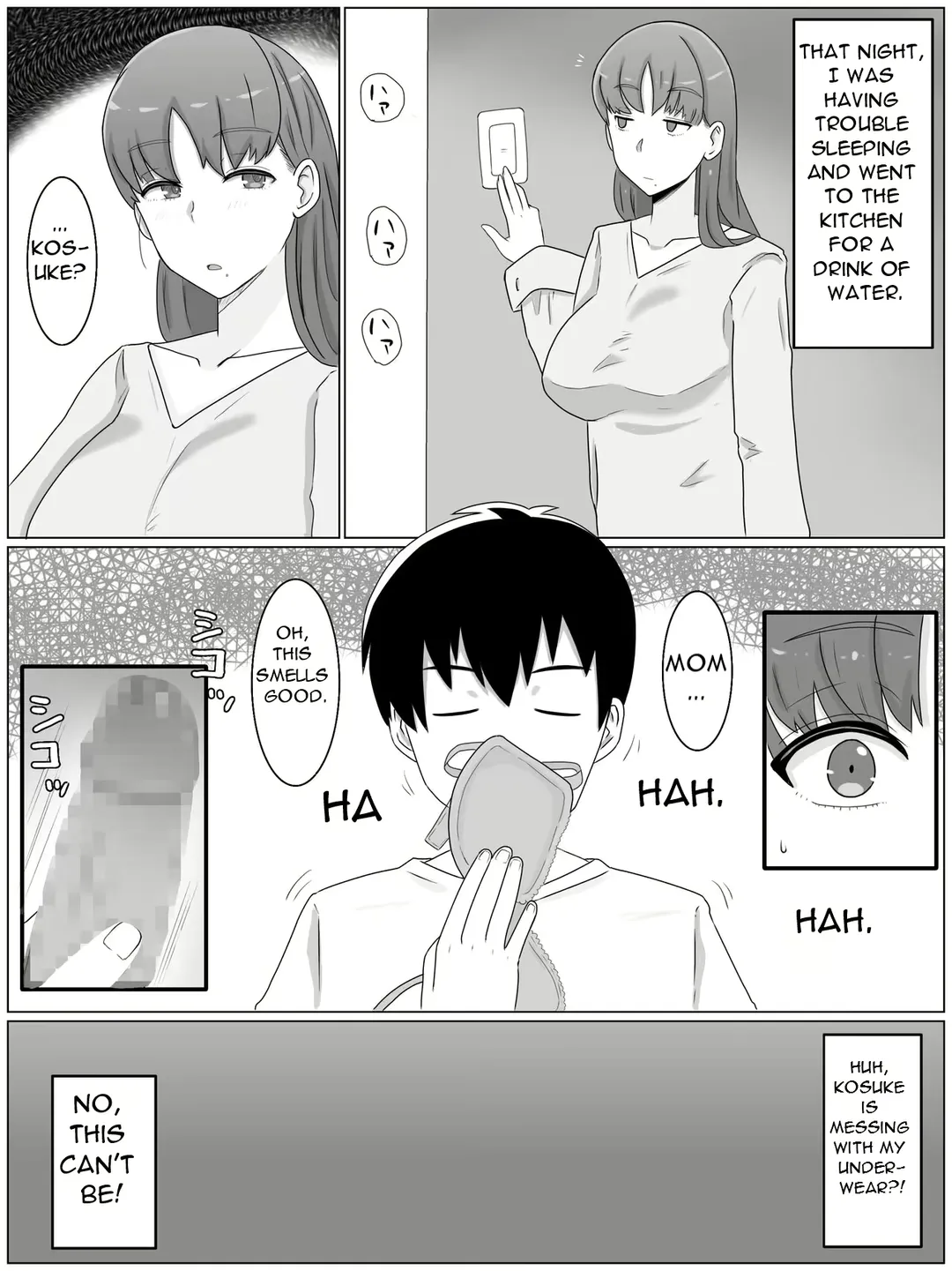 [Saimon K] Kaa-san to Shitai Koto ~ Musuko no Kodane de Haramu Kyonyuu Haha Fhentai - Page 4