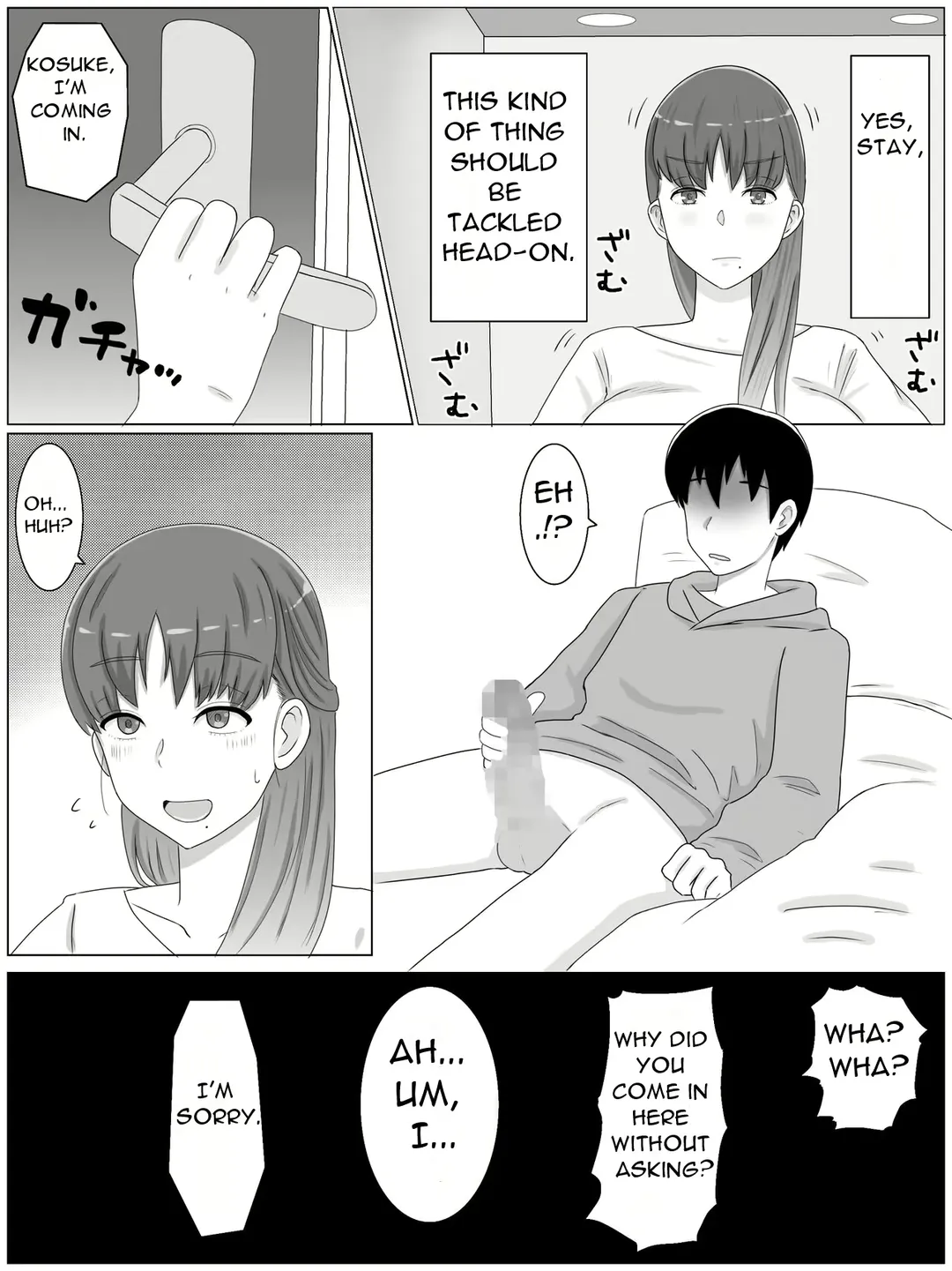 [Saimon K] Kaa-san to Shitai Koto ~ Musuko no Kodane de Haramu Kyonyuu Haha Fhentai - Page 7