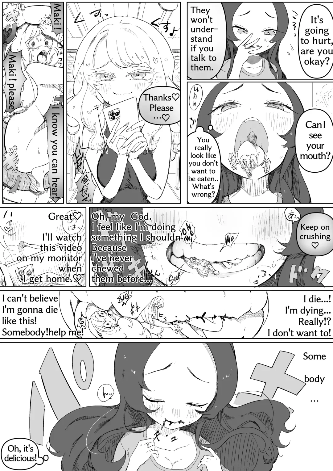 [Nyama] Mukatsuku Onna o Kami Tsubushite Morau | Having an Irritating Woman Chewed Up Fhentai - Page 6