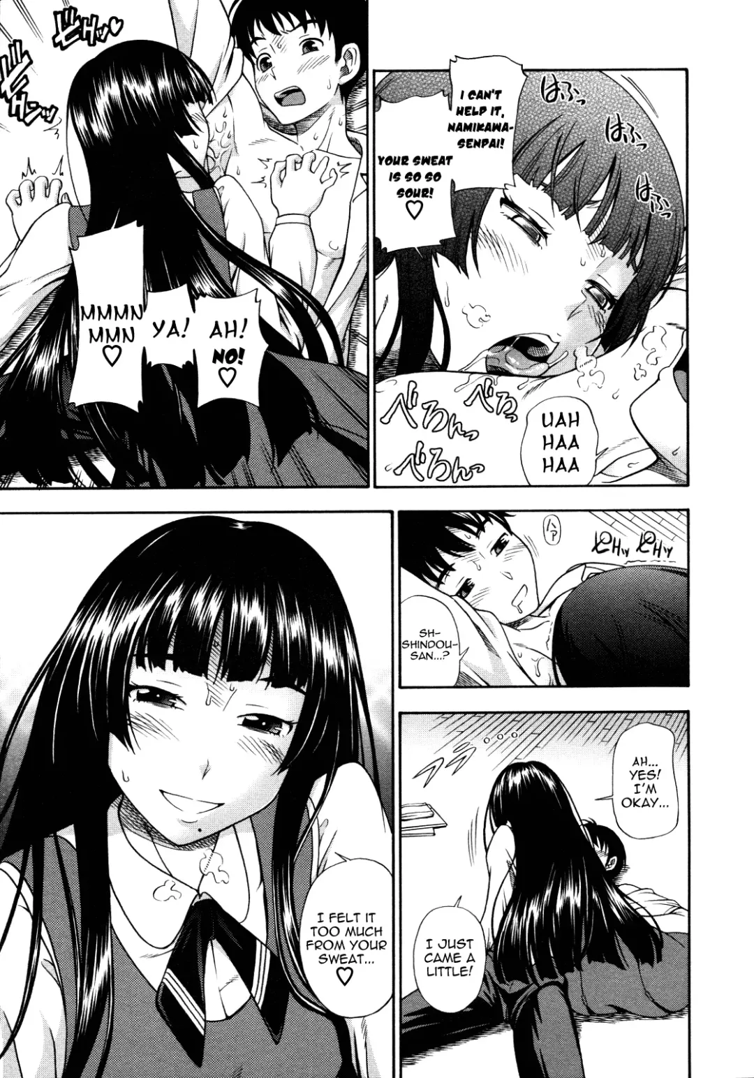 [Fukudahda] Kyuukansei Manager | Sweat Sucking Manager Fhentai - Page 9