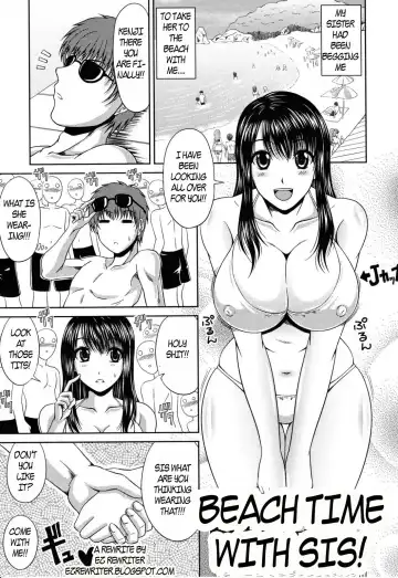 Read [Kai Hiroyuki] Beach Time with Sis - Fhentai