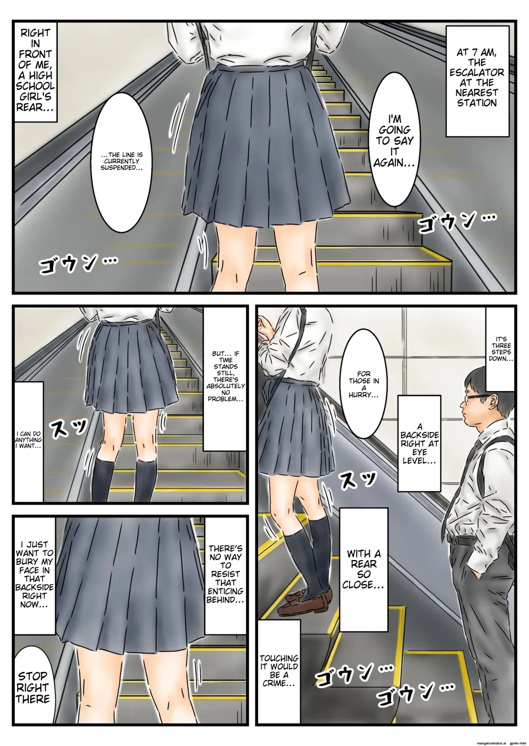 Jikan Teishi: Toukou-chuu no Joshikousei-tachi de Kyou no Unsei o Uranaimasu. | I'll be Fortune-telling with the High School Girls on Their Way to School Today. Fhentai - Page 2