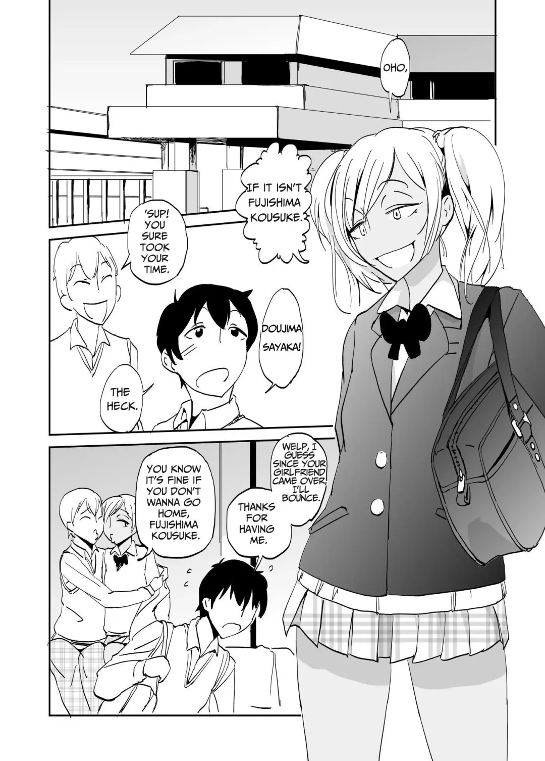 Inran Classmatex | Horny Class "Mate" Fhentai - Page 1