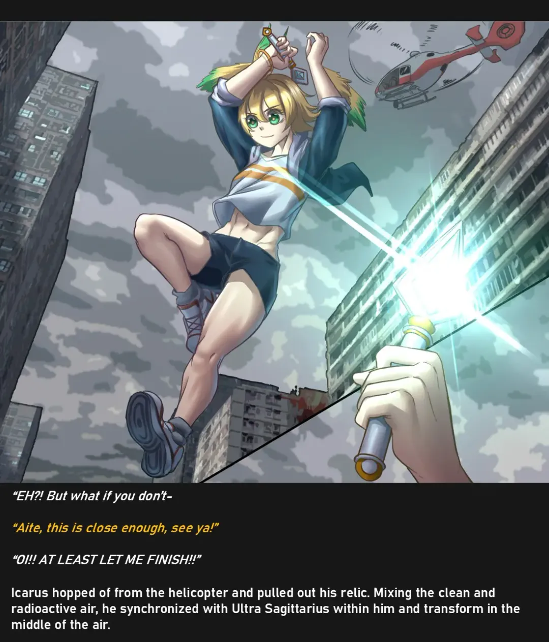 [Arsonicartz] 【ArsonicHawt】Ultra Sagittarius vs Muscario Fhentai - Page 5