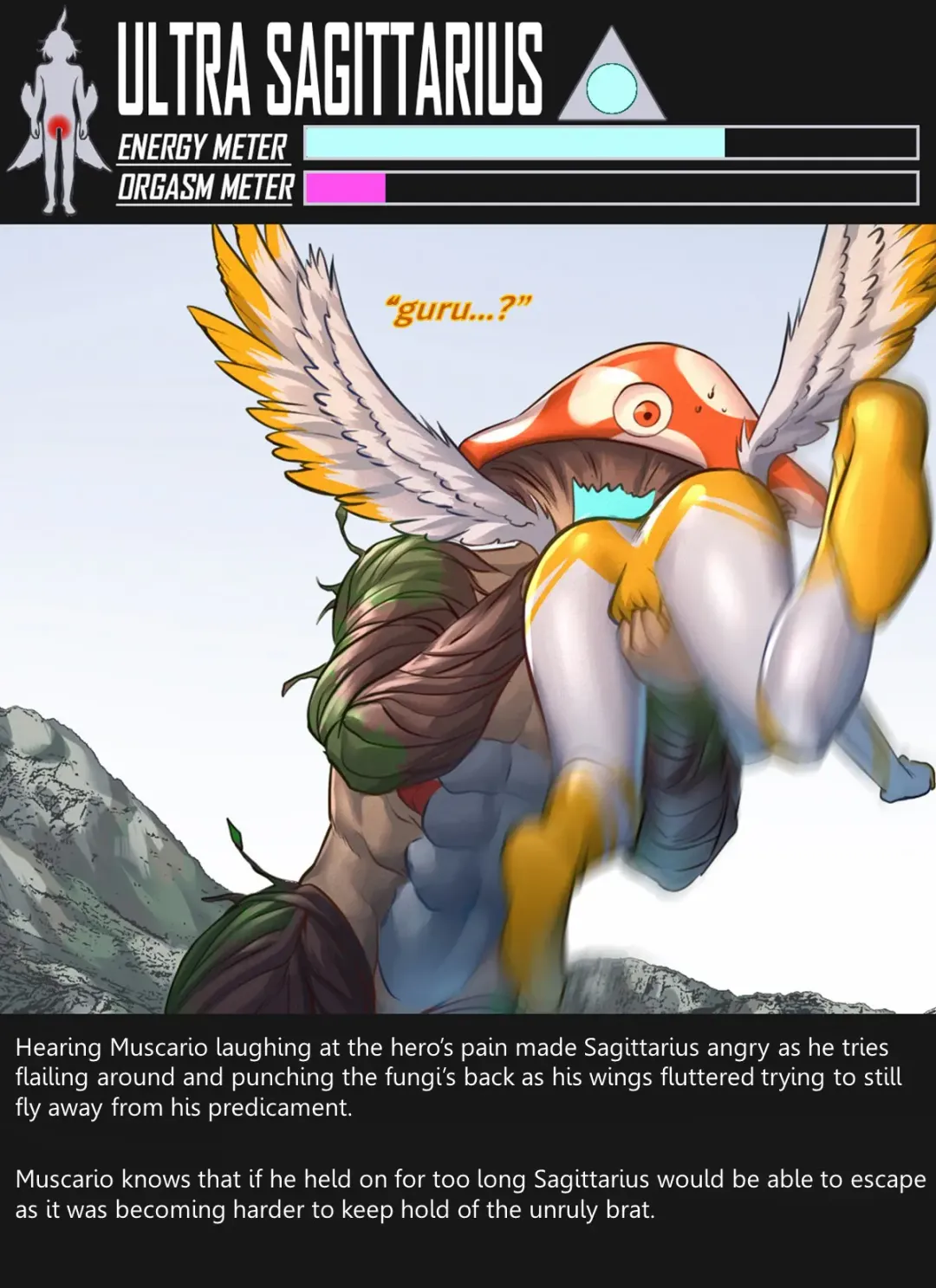 [Arsonicartz] 【ArsonicHawt】Ultra Sagittarius vs Muscario Fhentai - Page 55