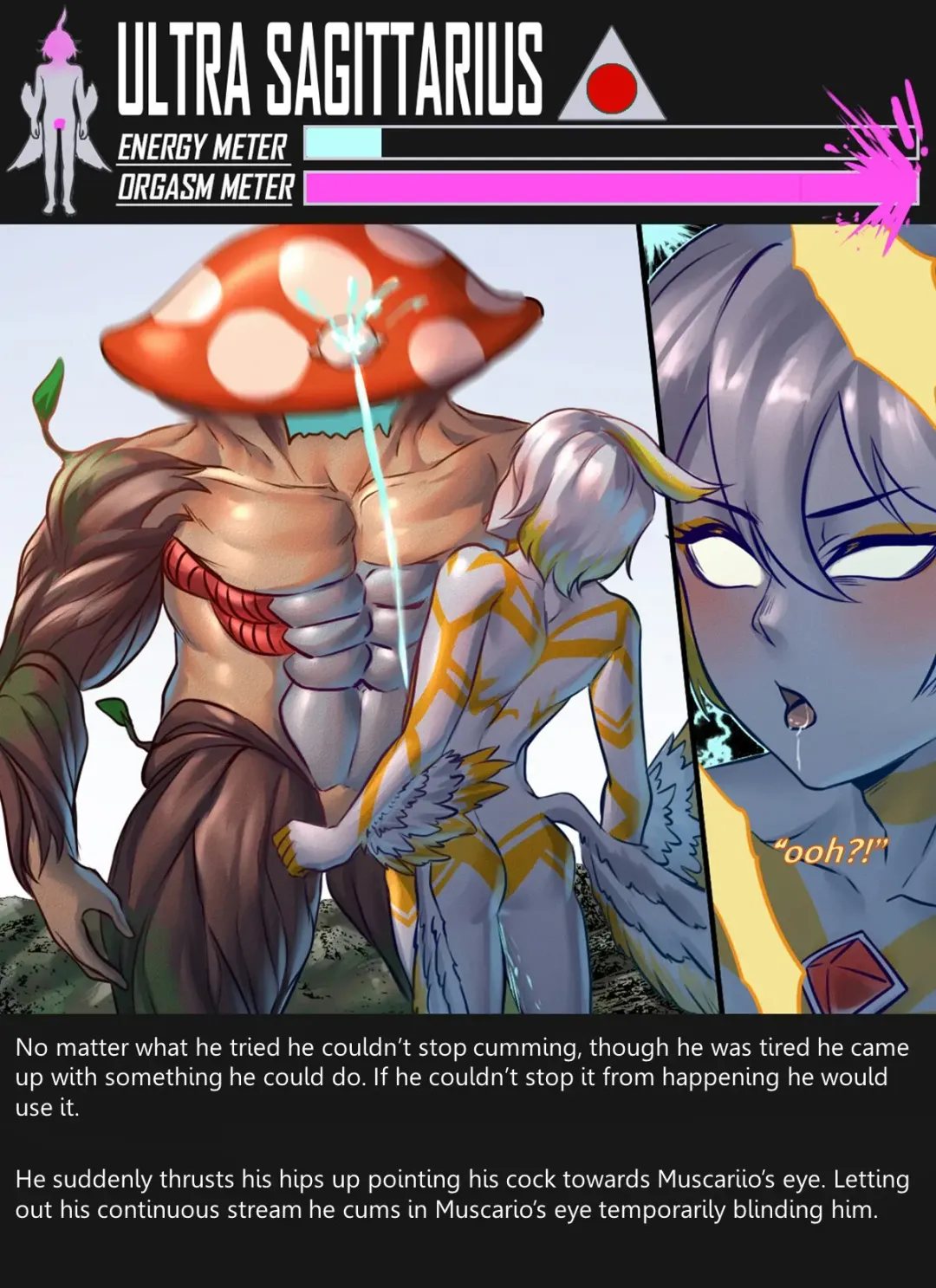 [Arsonicartz] 【ArsonicHawt】Ultra Sagittarius vs Muscario Fhentai - Page 93