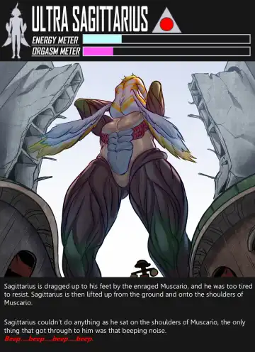 [Arsonicartz] 【ArsonicHawt】Ultra Sagittarius vs Muscario Fhentai - Page 84