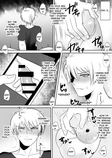 I Tried Out Being Toyed With While Wearing A Flat Chastity Belt. Fhentai - Page 4