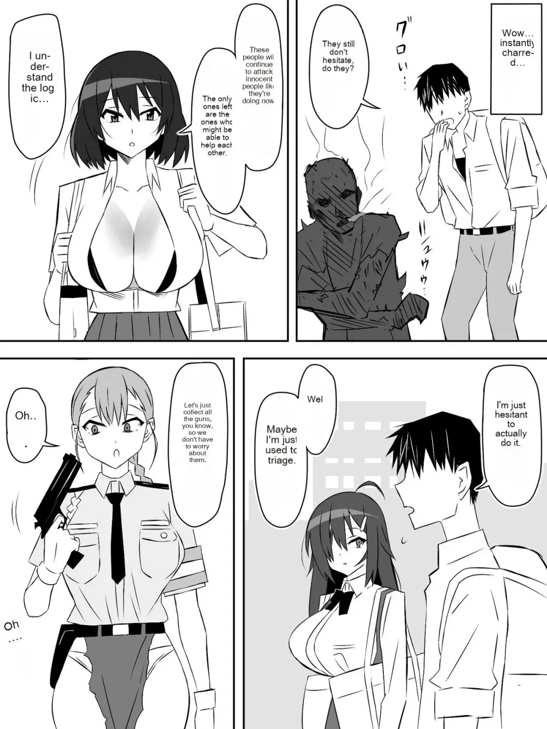 [Kagemusya] Zombie Harem Life ~Koutai Mochi no Ore to Bakunyuu Zombie~ 6 Fhentai - Page 25