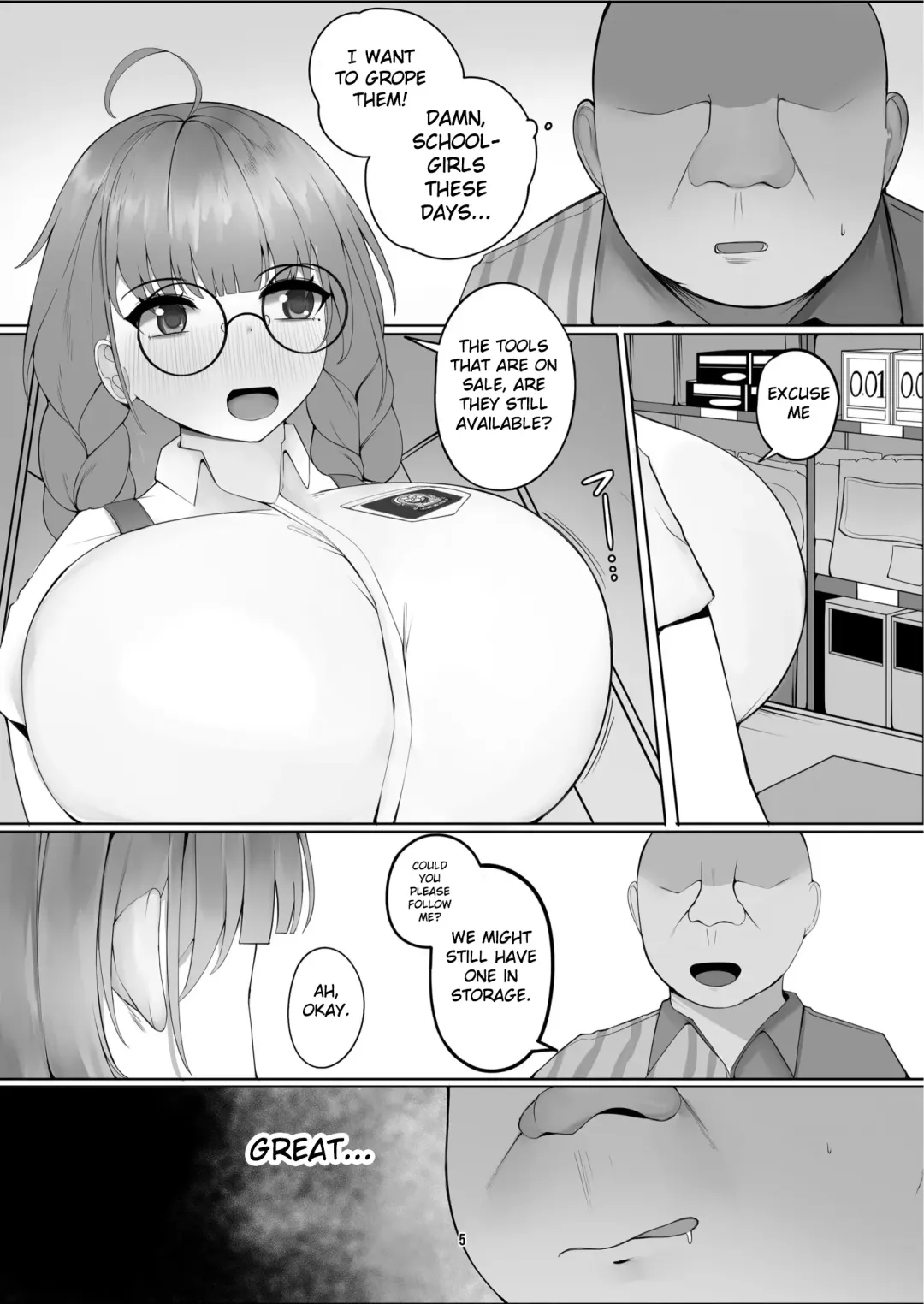 [Clef] Supplementary class at the convenience store Fhentai - Page 5