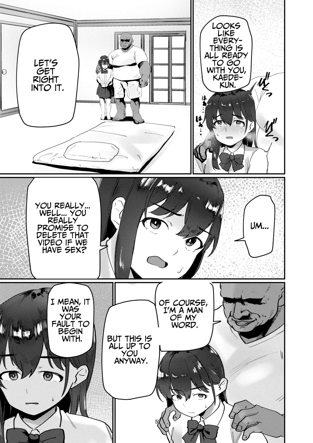 Oji-san Chinpo ni Otosareru | Corrupted By Ojisan Dick Fhentai - Page 5