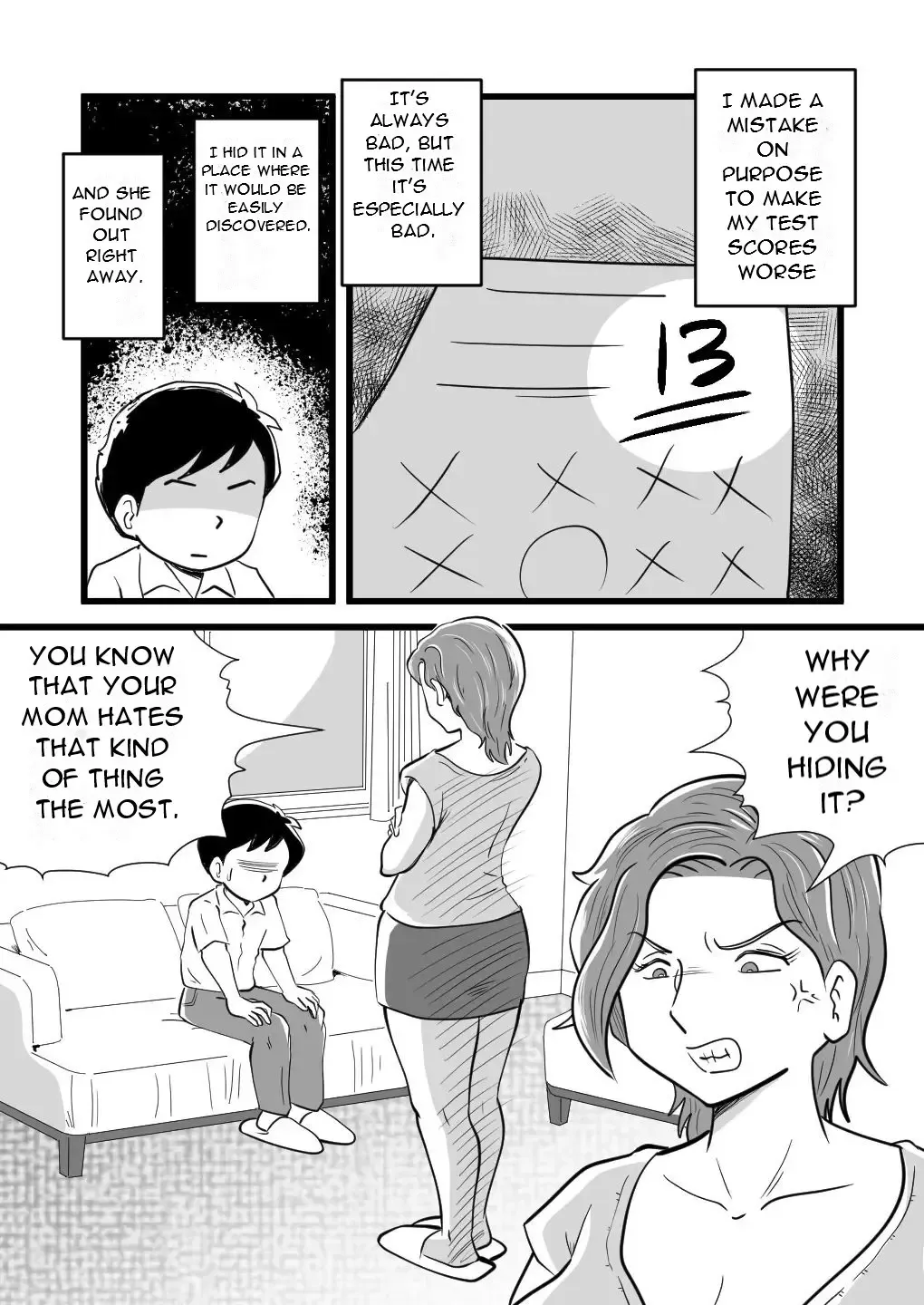 Kigen no Warui Haha wo Koufuku ni Saseta Musuko - The Son Who Made His Grumpy Mother Happy Fhentai - Page 8
