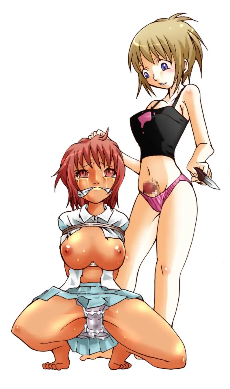 Yokubou Kaiki 408 -Odosareta Bijin Futari New-Half Goukanma ga Kuro-gal wo Nakadashi Rape FUCK- Fhentai - Page 19