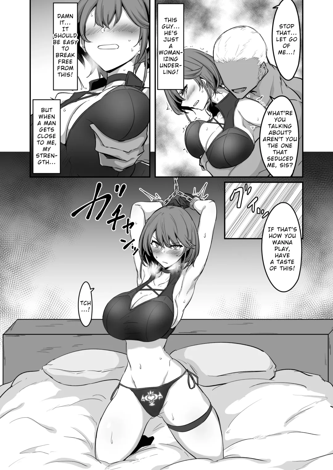 [Kajiking] Godou Kazusa Inmon o Kizamareru 2 | Godou Kazusa, Engraved with a Lewd Crest 2 Fhentai - Page 8