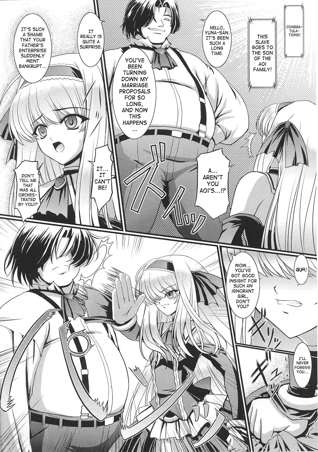 [Inoino] Reijou Dorei Auction | Female Slave Auction Fhentai - Page 4
