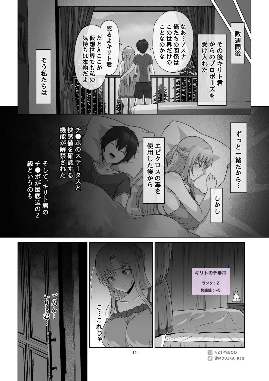 [Mouika] Sword Art ●nline ~EP.3 rafin・kofinnomasuku~ Fhentai - Page 11