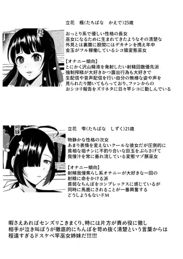 [Yukichi] Hentai Senzuri Zanmai Dosukebe Sao Miko Shimai Fhentai - Page 2