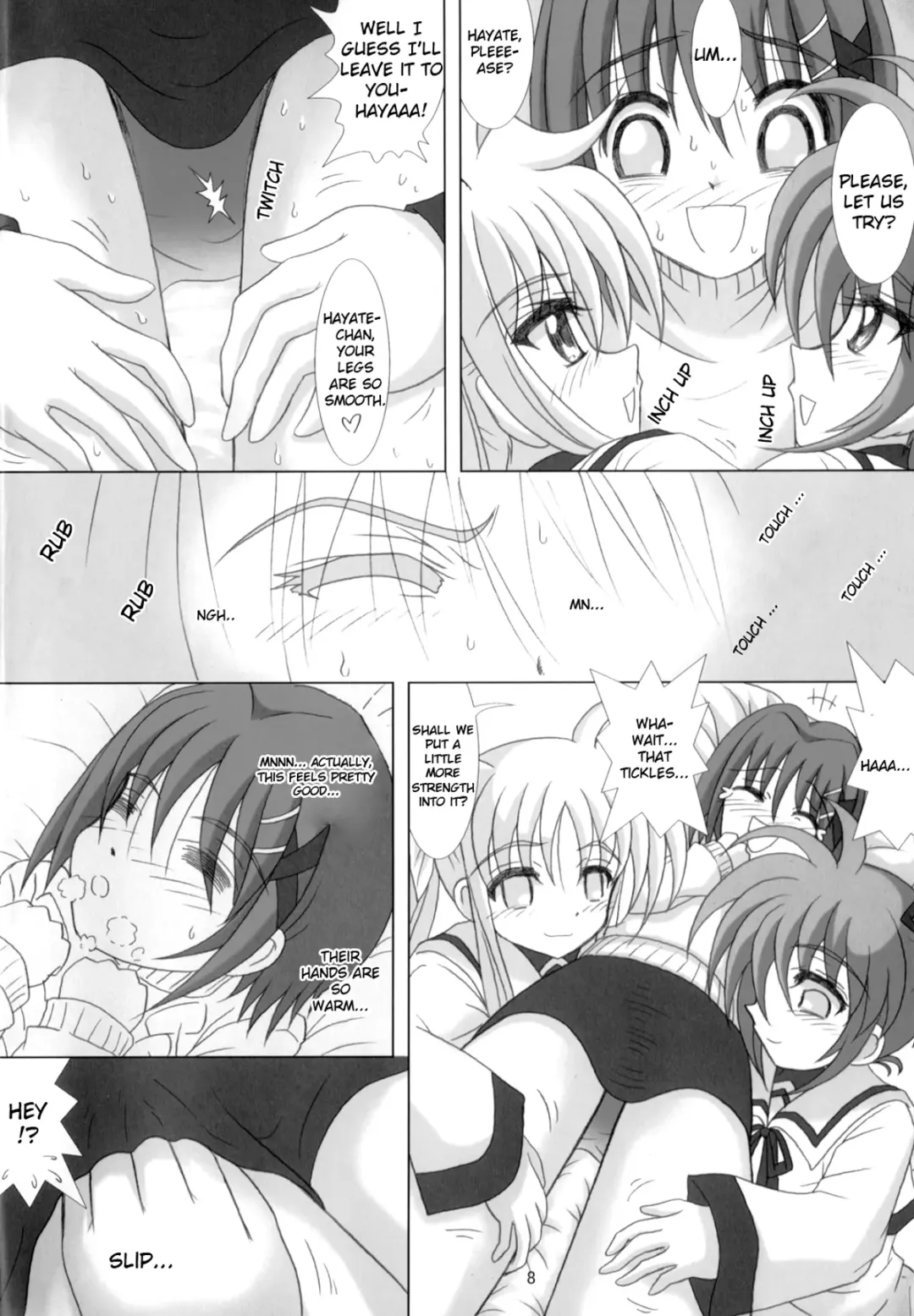 [M Pon] Nano & Fe x Haya! Fhentai - Page 8